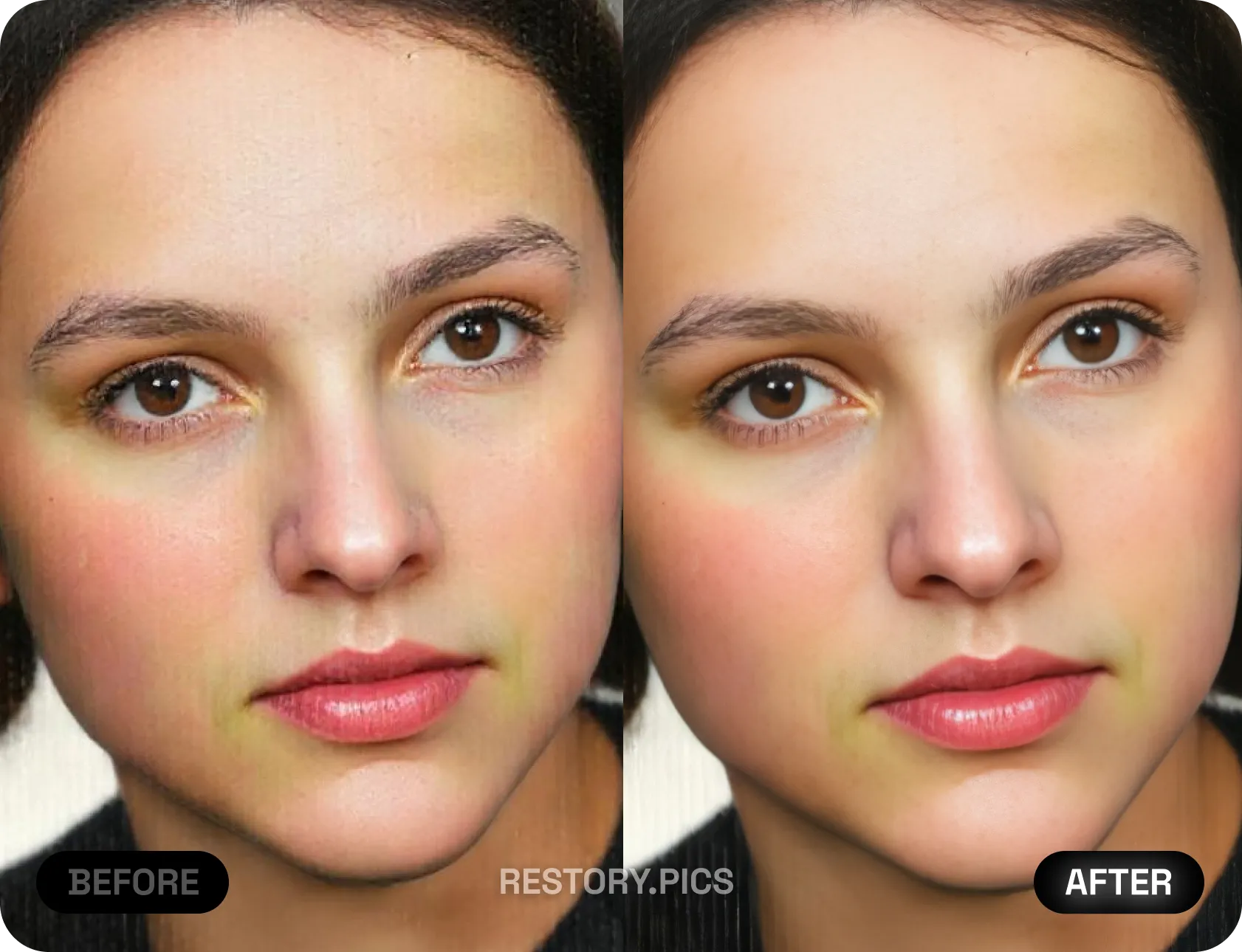 Restory.pics vs PhotoRestore.io - The best AI photo restoration app comparison 2025